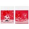 Wrapables Transparent Self-Adhesive 4" x 4" Candy and Cookie Bags, Favor Treat Bags for Christmas Parties and Holidays (200pcs)